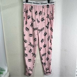 Juicy Couture Size M Pink Lounge Wear Pajama Pants